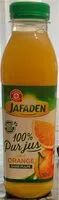 Mängden socker i Jafaden 100% pur jus d’orange sans pulpe