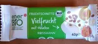 Mängden socker i Fruchtschnitte Vielfrucht