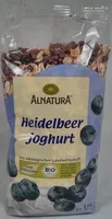 Mängden socker i Heidelbeer Joghurt Müsli