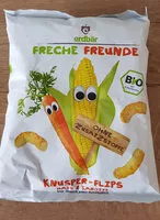Mängden socker i Freche Freunde Knusper-Flips Mais&Karotte