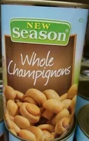 Mängden socker i Whole Champignons