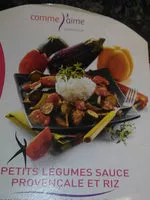 Mängden socker i Petits légumes sauce provençale et riz