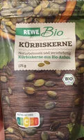 Mängden socker i Kürbiskerne REWE Bio