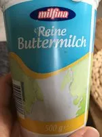 Mängden socker i Reine Buttermilch