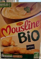 Mängden socker i purée Mousline bio nature