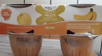 Mängden socker i Proti fruits pomme banane