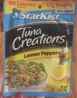 Mängden socker i Tuna creations lemon pepper