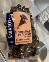 Mängden socker i Trompettes de la mort séchées