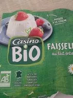 Mängden socker i Faiselle lait entier Bio