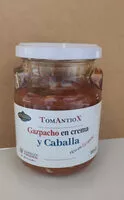 Mängden socker i gazpacho en crema y cabala