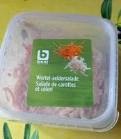 Mängden socker i Salades carottes et céleri