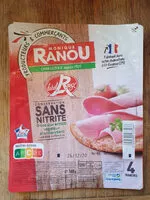 Mängden socker i jambon supérieur sans nitrite