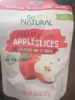 Mängden socker i Freeze dried Apple slices