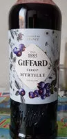 Mängden socker i sirop de Myrtille