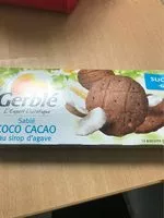 Mängden socker i Sablé coco cacao au sirop d'agave