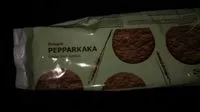 Mängden socker i Pepparkaka - Biscuits au gingembre