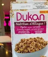 Mängden socker i Crunchy Nuggets Caramel Flavour