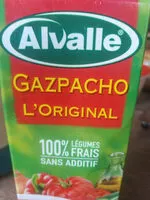 Mängden socker i gaspacho l'original