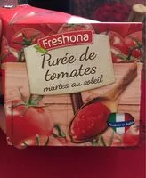 Mängden socker i Puree de tomates