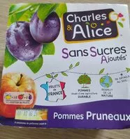 Mängden socker i Compote pommes pruneaux