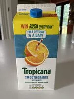 Mängden socker i Smooth Orange