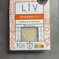 Mängden socker i Spaghetti Konjac & Avoîe