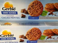 Mängden socker i Cookie cacao pépites