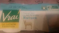 Mängden socker i yaourt bio au lait de brebis nature.