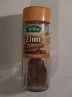 Mängden socker i Zimt gemahlen