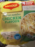 Mängden socker i Instant noodles chicken flavour
