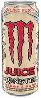 Mängden socker i Energético Juice Monster Pacific Punch Lata 473ml