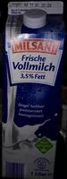 Mängden socker i Frische Vollmilch