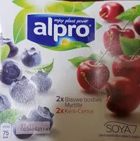 Mängden socker i myrtille cerise soya