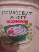 Mängden socker i fromage blanc velouté