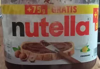 Mängden socker i Nutella