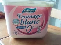 Mängden socker i Fromage blanc 0%