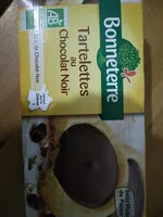 Mängden socker i tartelettes au chocolat Bonneterre