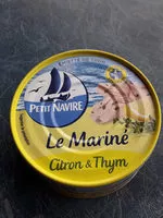 Mängden socker i émiettement de thon citron thym
