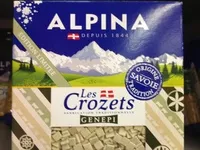 Mängden socker i Les Crozets, Génépi