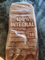 Mängden socker i Pan de molde 100% integral