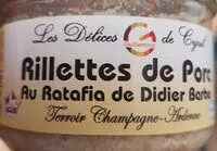 Mängden socker i Rillettes de porc