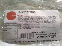 Mängden socker i sandwich L'Indien