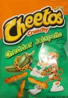 Mängden socker i Cheetos Crunchy Cheddar Jalapeño