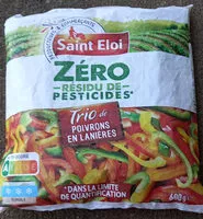 Mängden socker i trio de poivrons en lanières