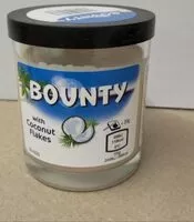 Mängden socker i Bounty with coconut flakes