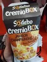 Mängden socker i Cremio BOX Jambon Champignons