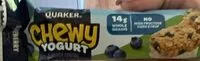 Mängden socker i Chewy Yogurt blueberry