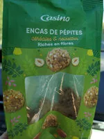 Mängden socker i en-cas de pépites