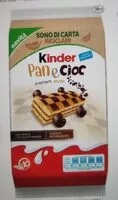 Mängden socker i Kinder panecioc