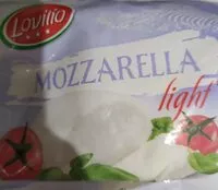 Mängden socker i Mozzarella light
